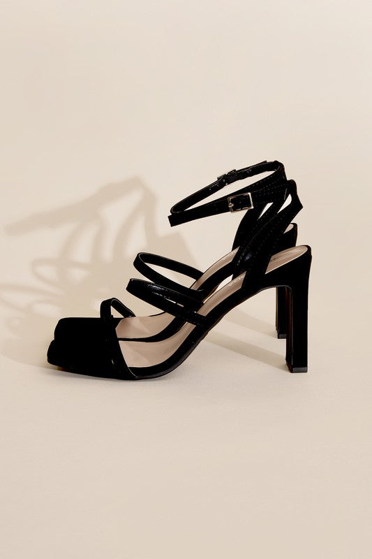 DEVIN Ankle Strap Heels