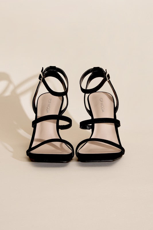 DEVIN Ankle Strap Heels