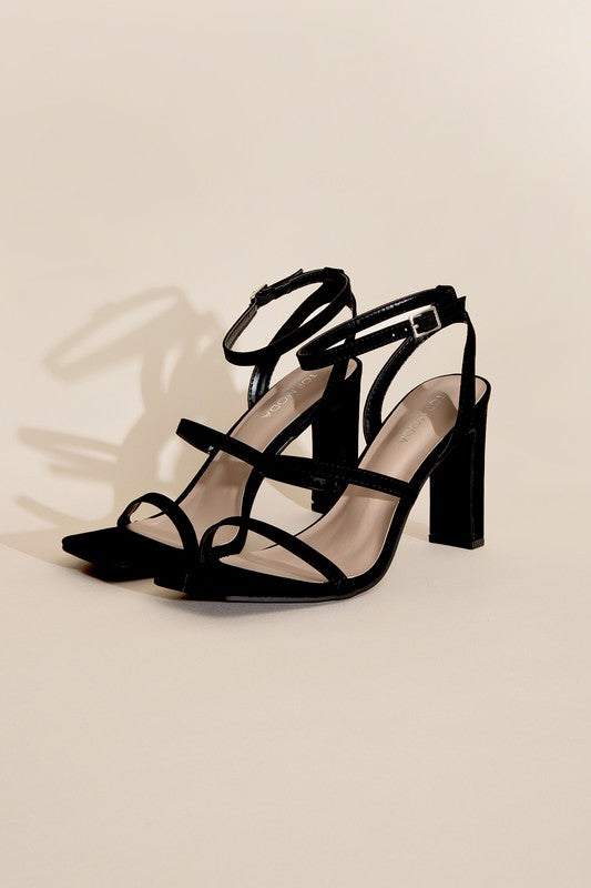 DEVIN Ankle Strap Heels