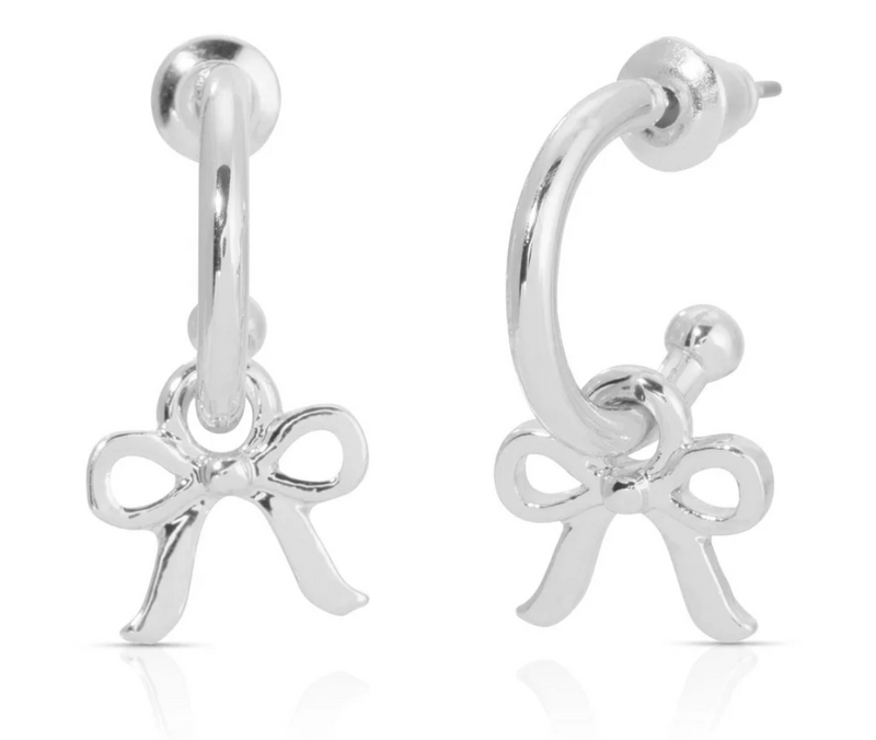 Bow Charm earrings