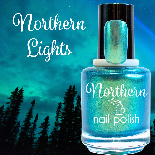 Northern Nail Polish - Northern Light ~ Nail Polish Vegan Non-toxic Aurora Borealis