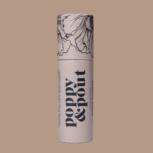 Poppy & Pout - Island Coconut Lip Balm